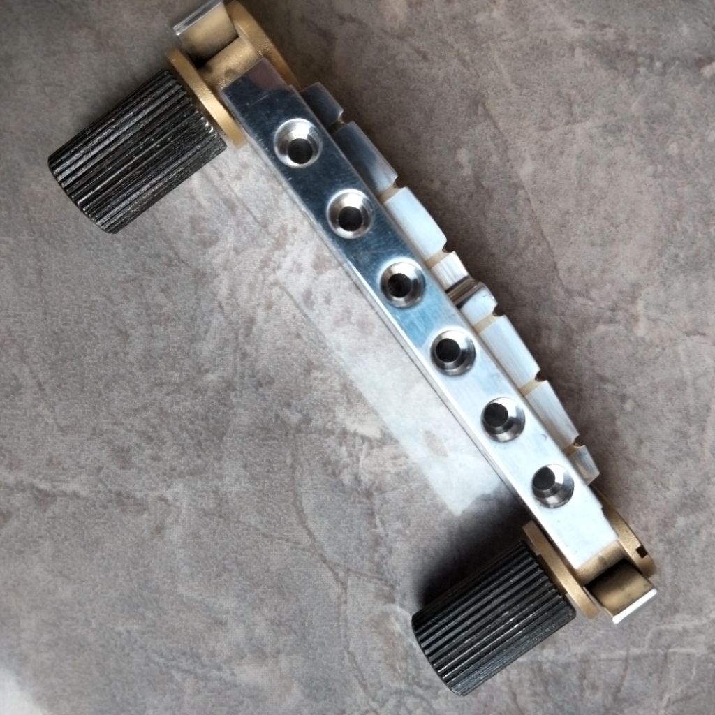 Jual Fixed bridge PRS SE stoptail Bridge gitar PRS SE | Shopee Indonesia