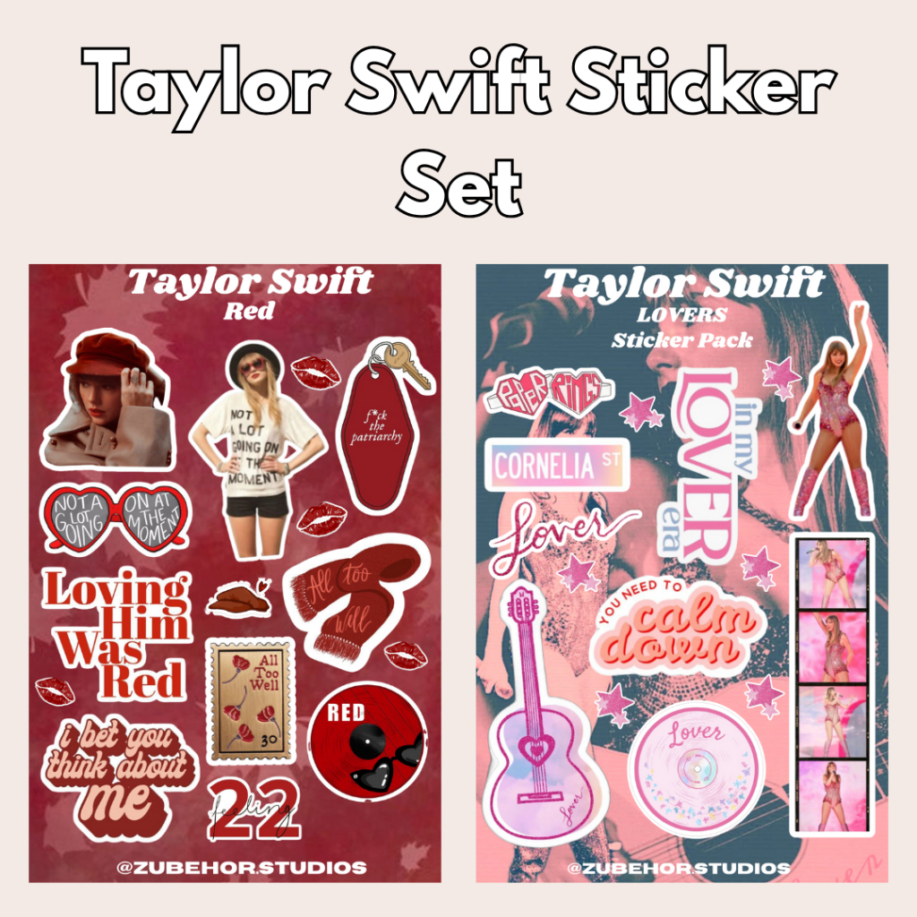 Jual Taylor Swift Sticker Set Glitter | Shopee Indonesia
