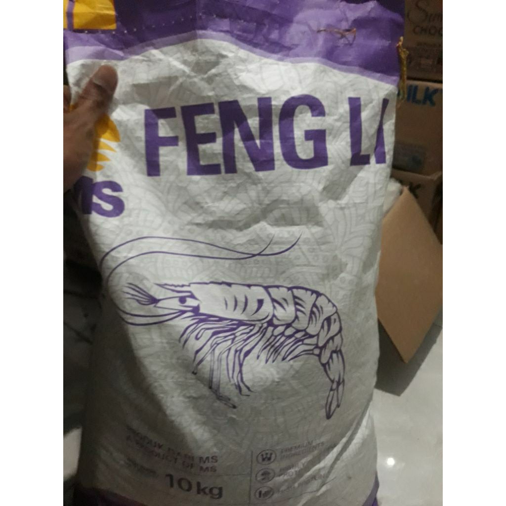 Jual Feng Li 1 Por Pelet Pakan Ikan , Udang , Burayak 1 Sak Isi 10kg ...
