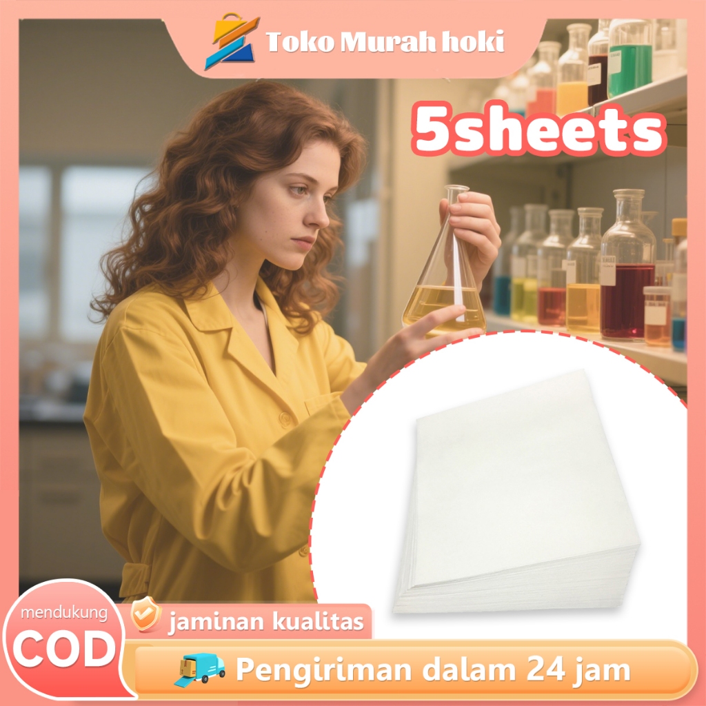 Jual 5pcs Kertas Saring Laboratorium 60 x 60 cm Kertas Saring Cepat ...