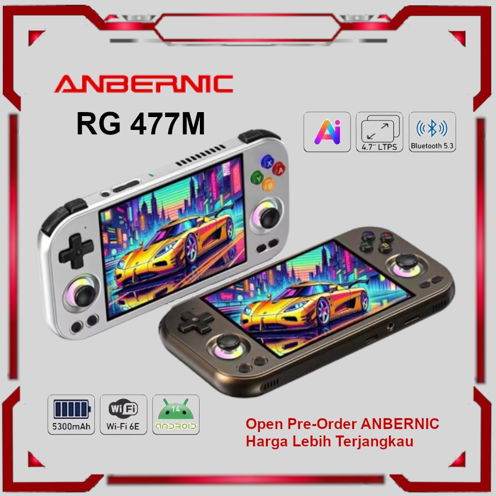Jual ANBERNIC RG477M / RG556 / RG557 / RG Slide Portable Handheld Video ...