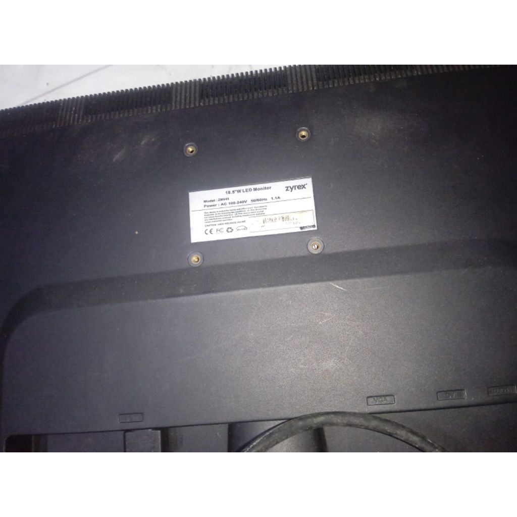 Jual MONITOR 19INCH ZYREX MINUS | Shopee Indonesia