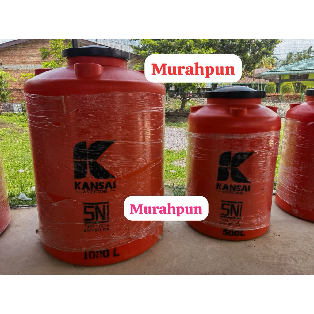 Jual tangki air toren air tandon kansai ramping GARANSI SNI TEBAL BACA ...