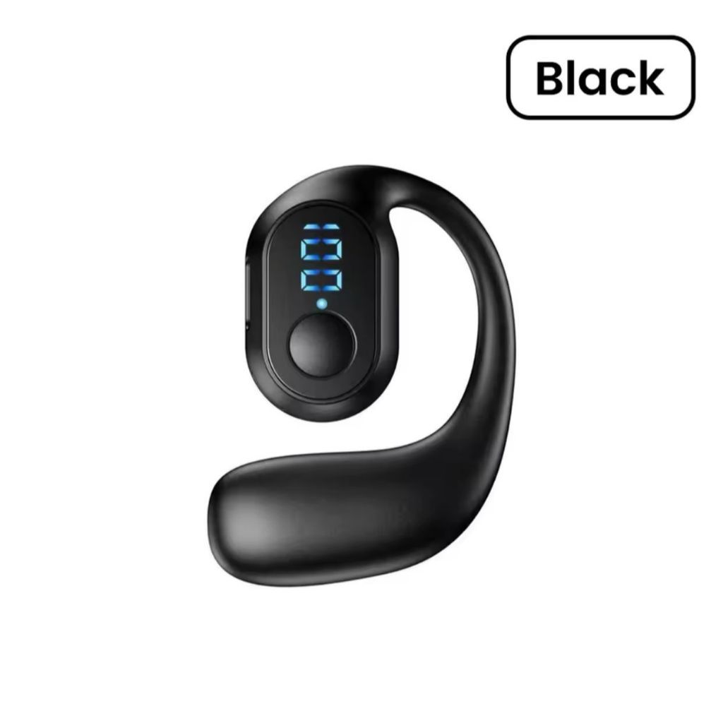 V8 Ear Mounted Wireless Bluetooth Earphone For Business Calls Noise  Reduction Mini Single Headset - Main Image