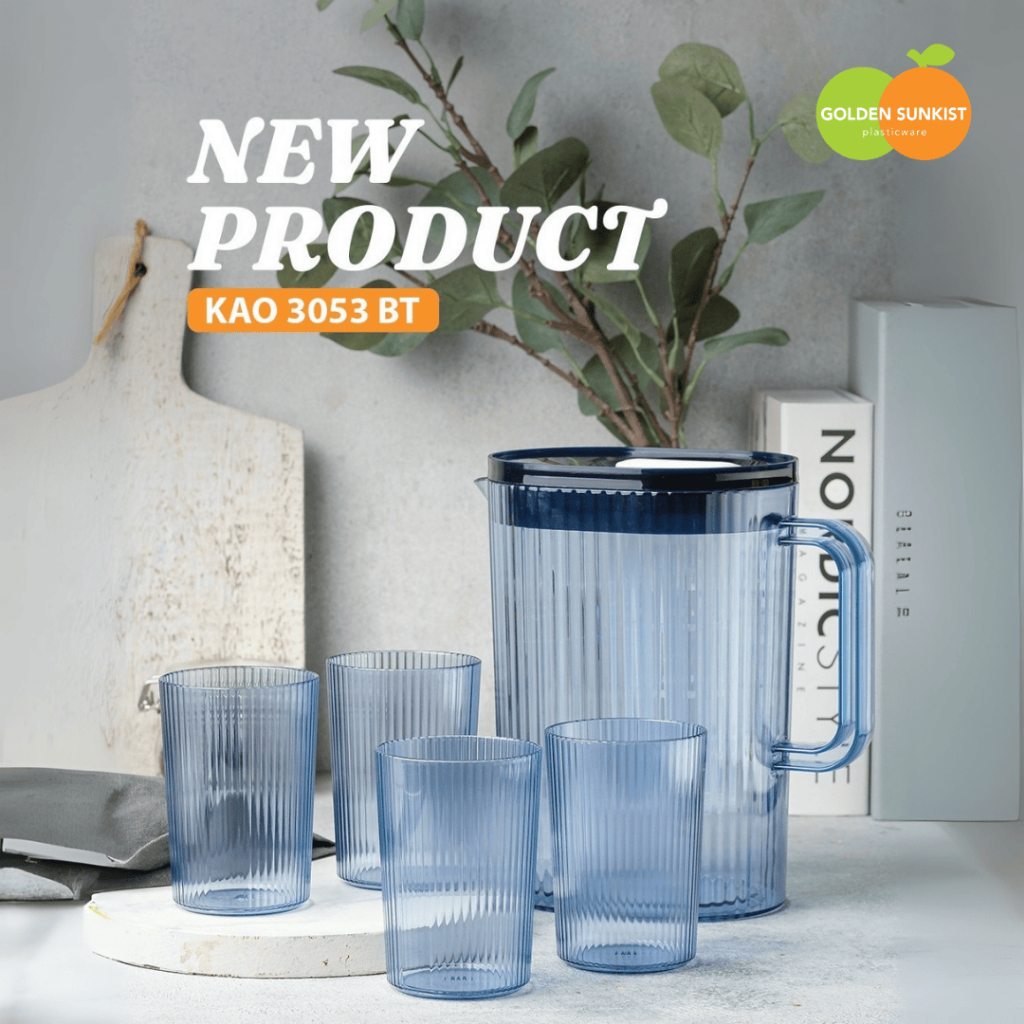 Jual KAN SET INFUSED WATER BIRU 2L GOLDEN SUNKIST (KAO 3053 BT) #GSO ...