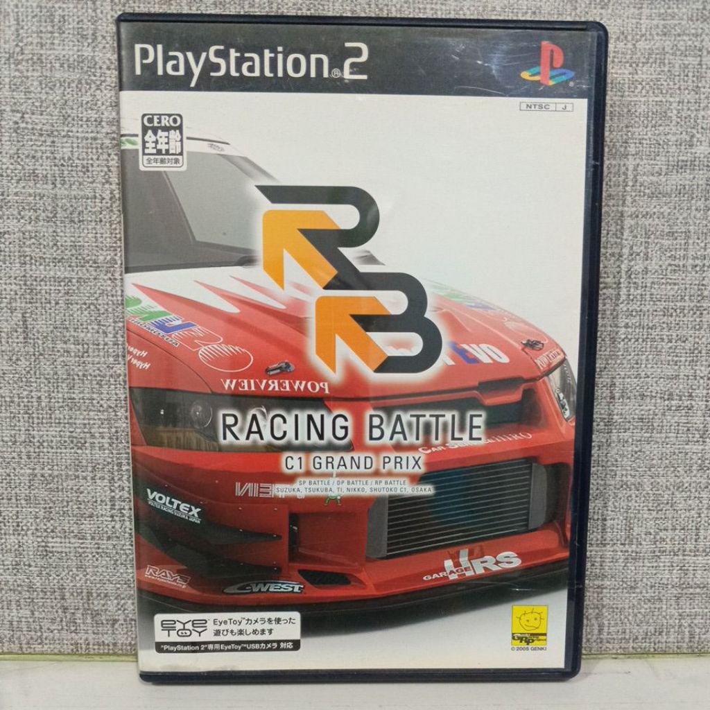 Jual CD DVD KASET ORIGINAL PS2 Racing Battle C1 Gran Prix JPN BAHASA ...