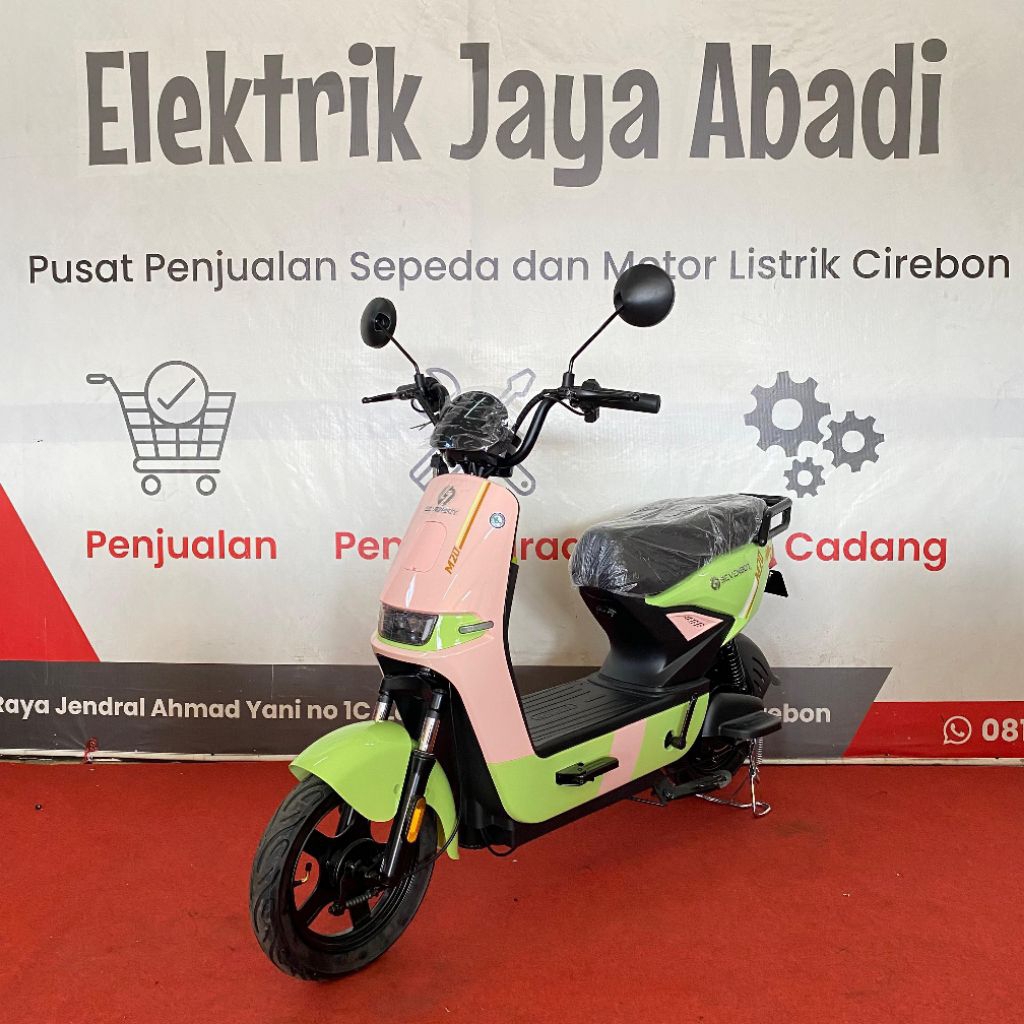 Jual SEPEDA LISTRIK NEW SEVENBOT M20 DENGAN JARAKTEMPUH 40 KM DAN ...