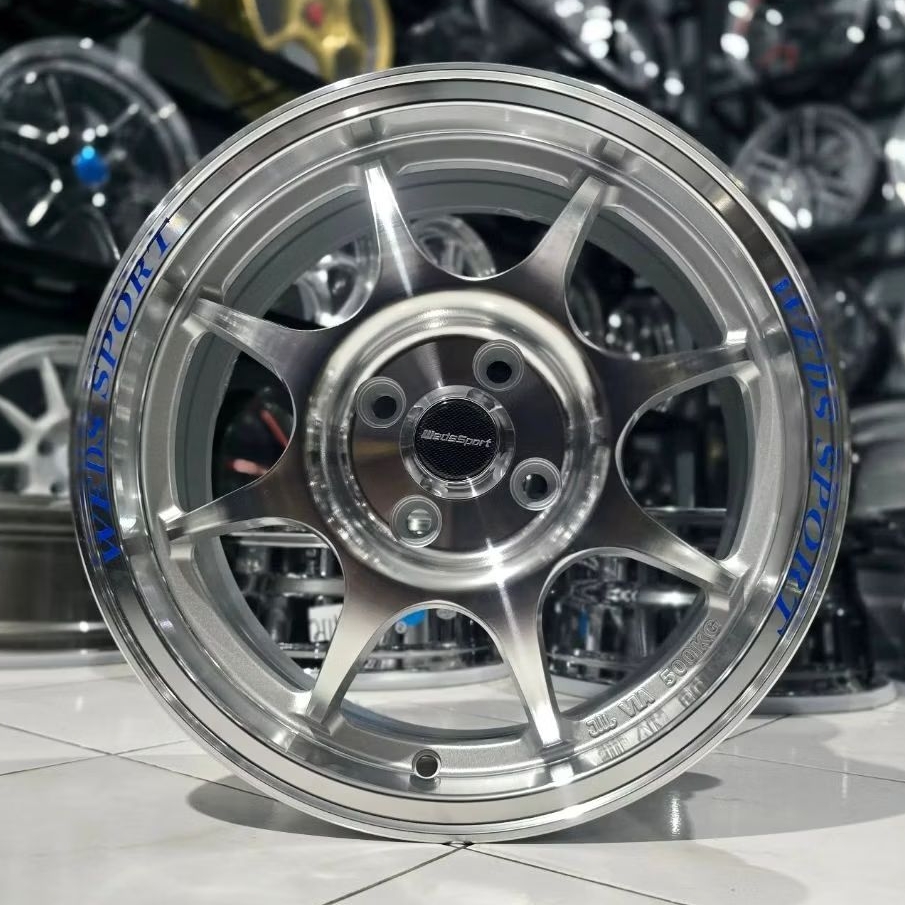 Jual velg racing WEDSSPORT TC05 R15 PCD 4X100 velg mobil ring 15 untuk ...