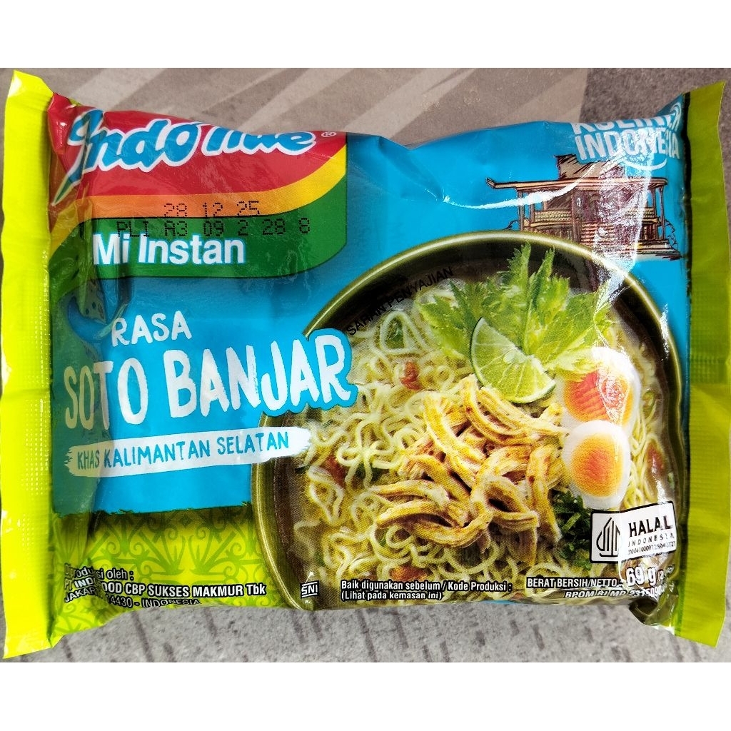 Jual Mi Instan Indomie Rasa Soto Banjar | Shopee Indonesia