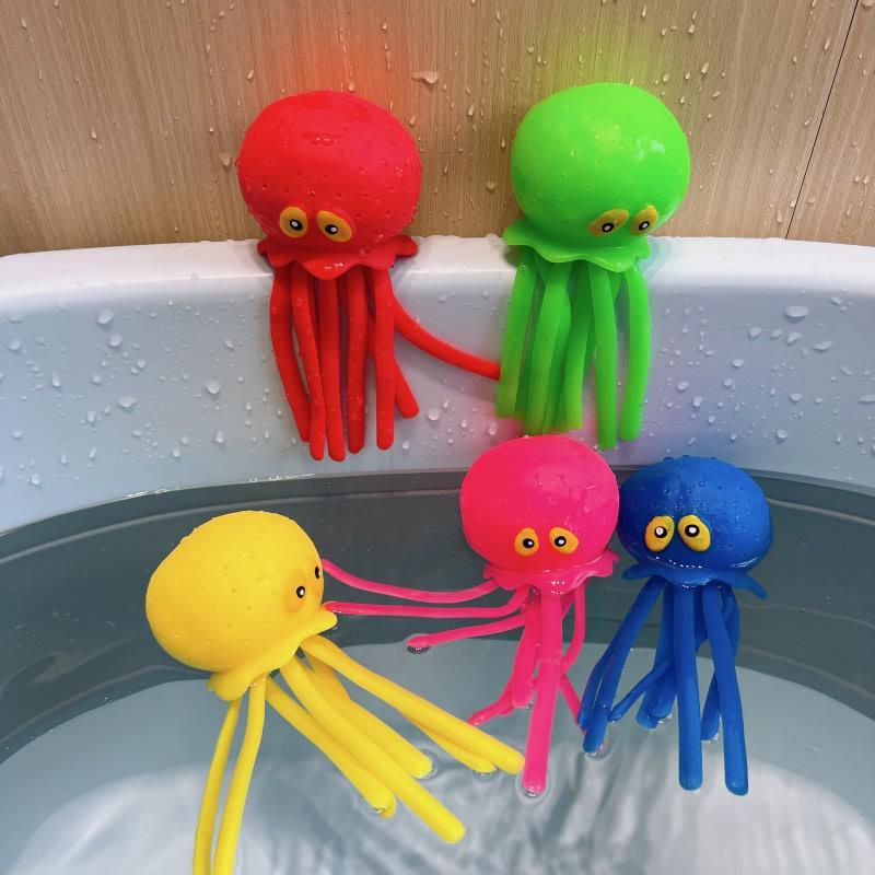 Jual Mainan Squishy/ Sponge Octopus Squishy/ Slime Mainan Anak/ Bathtub ...