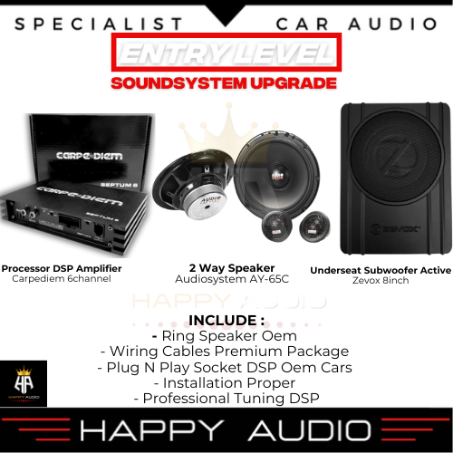 Jual Paket Full Set Audio Mobil Soundsystem Upgrade Speaker 2-way ...