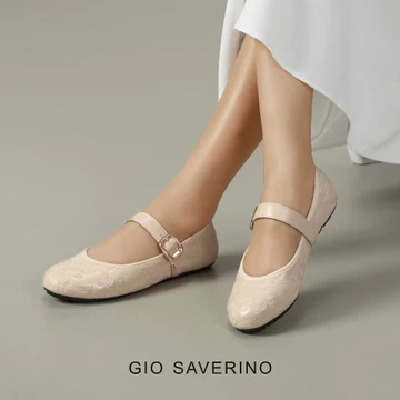 Gio Saverino Sepatu Wanita Flat Shoes Korea Ballerina Yangon
