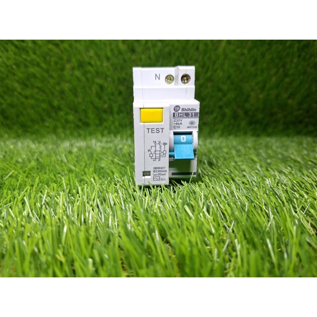 Jual RCBO/ELCB SHIHLIN BHL 31C 1P+N 30mA 10a copotan | Shopee Indonesia
