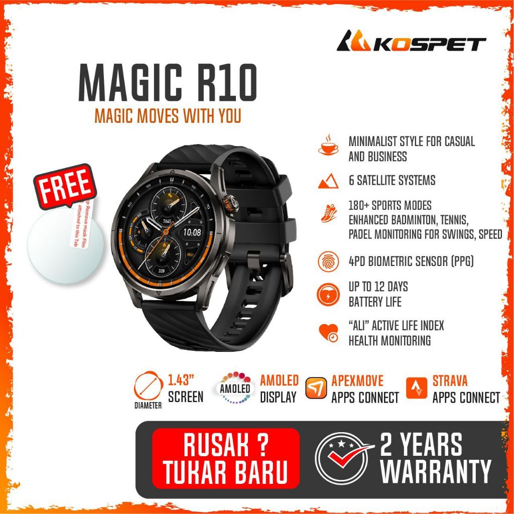 Jual Kospet Magic R10 Professional Sport Smartwatch GPS