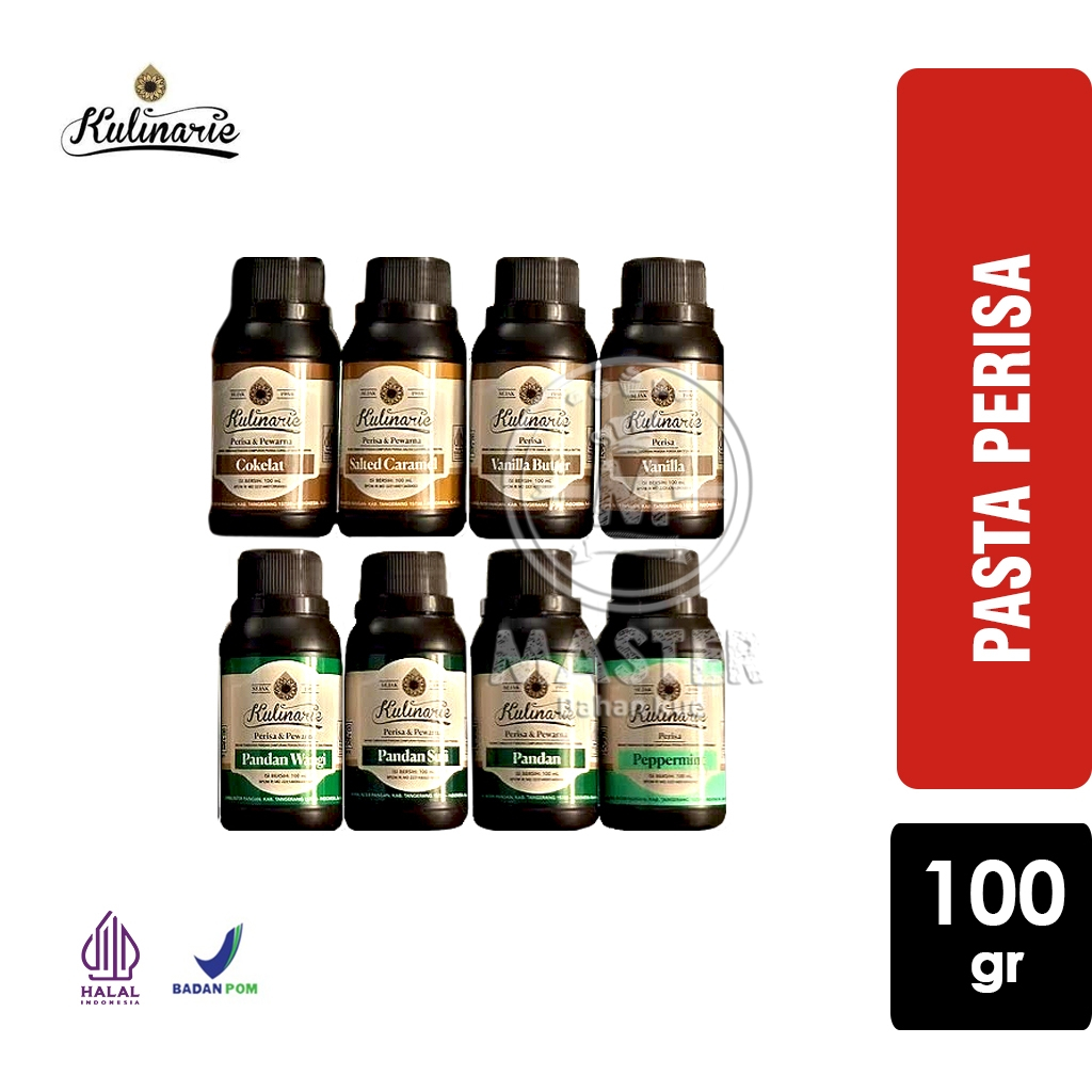 Jual Perisa Pewarna Pasta KULINARIE Aneka Varian Rasa [Botol 100 ml ...