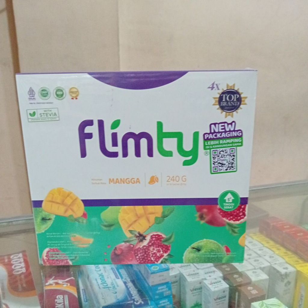 Jual flimty rasa mangga 240 gram (isi 16 sachet @15 gram) | Shopee ...