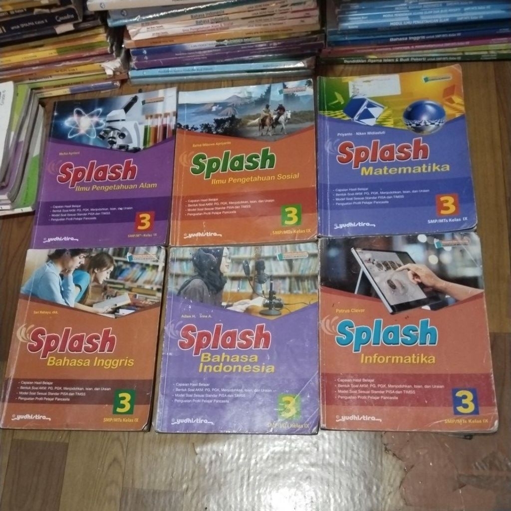 Jual Buku Paket Splash Kelas 9 Kurikulum Merdeka - Yudhistira | Shopee ...