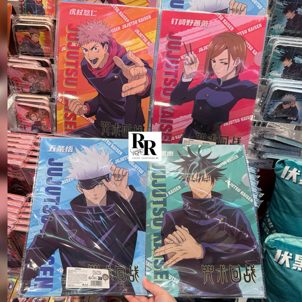 Jual Miniso x JJK - Folder / Jujutsu Kaisen Folder (Gojo, Megumi ...