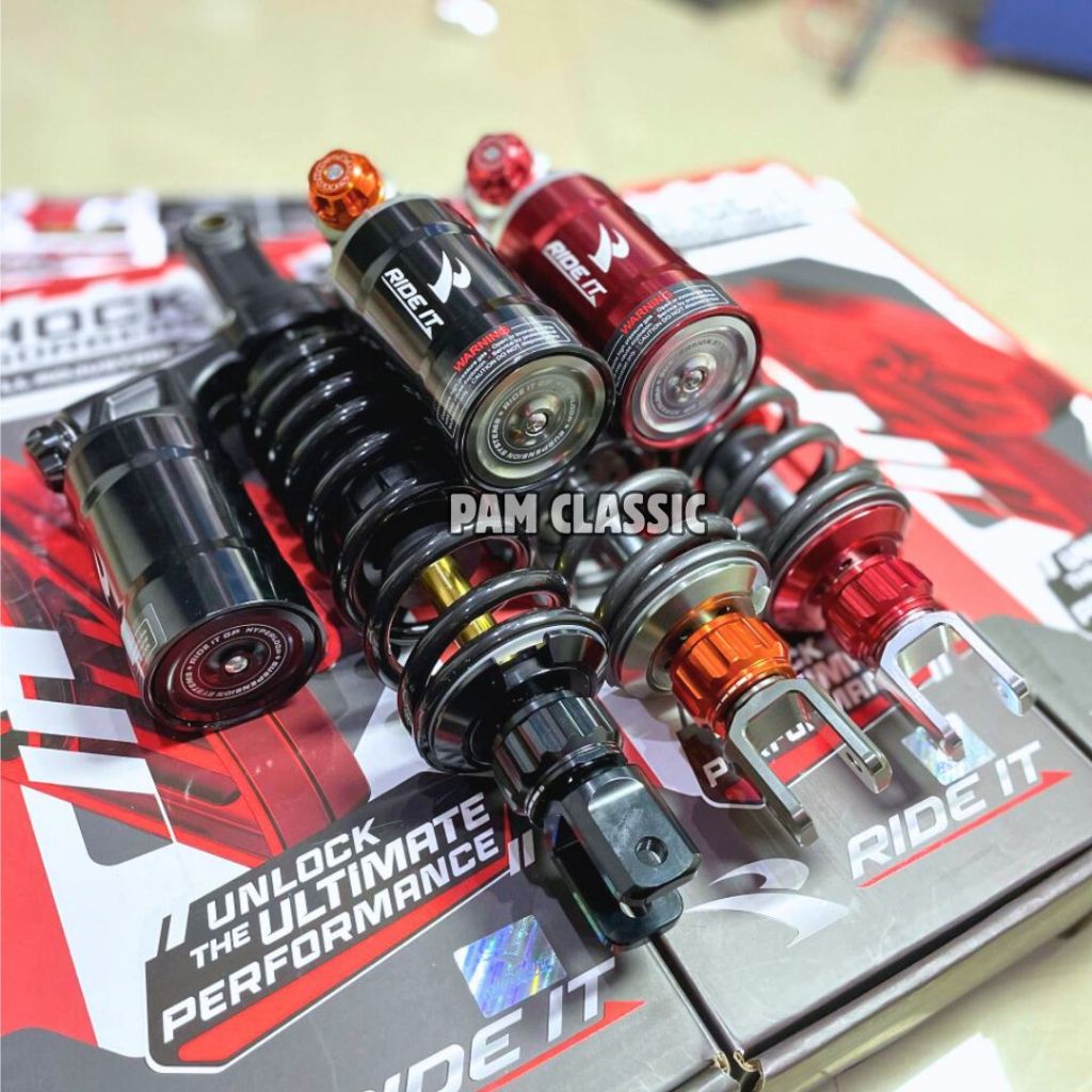 Jual Shock RIDE IT NEW GP Hyperloop Shockbreaker Skok Matic Double Klik ...
