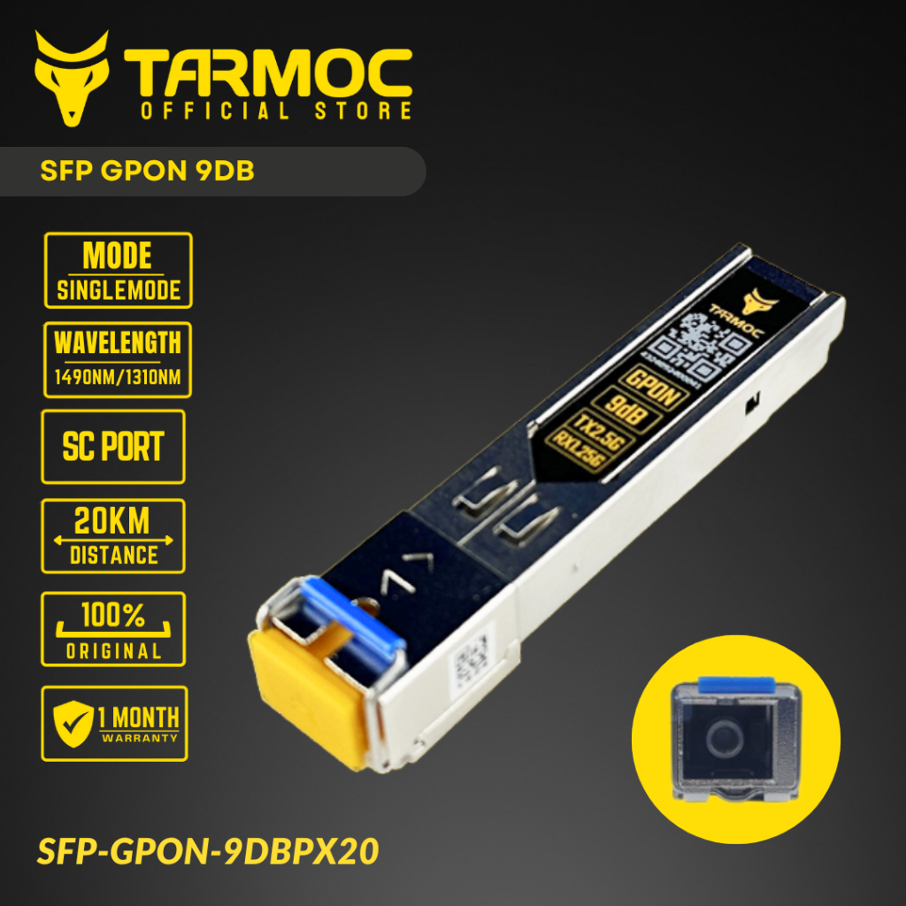 Jual Tarmoc SFP GPON C+++ 9dB SC | GPON 9dB C+++ 2.5G 20Km | Shopee ...