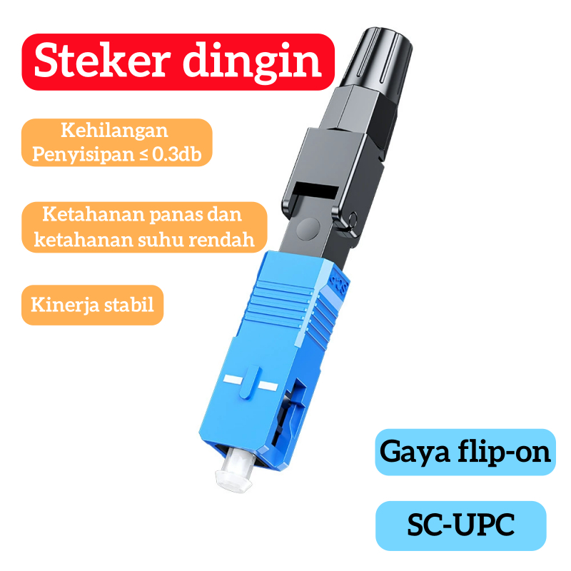 Jual Fast Connector SC/UPC SC/APC 10 PCS Fast Konektor Fiber Optik ...