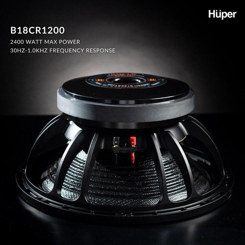 Jual Barclay Subwoofer Komponen Huper B18CR1200 Carbon Coil 18 Inch ...