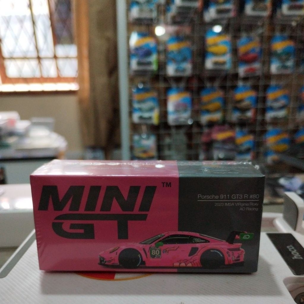 Jual MINI GT Porsche 911 GT3 R #80 Roxy | Shopee Indonesia