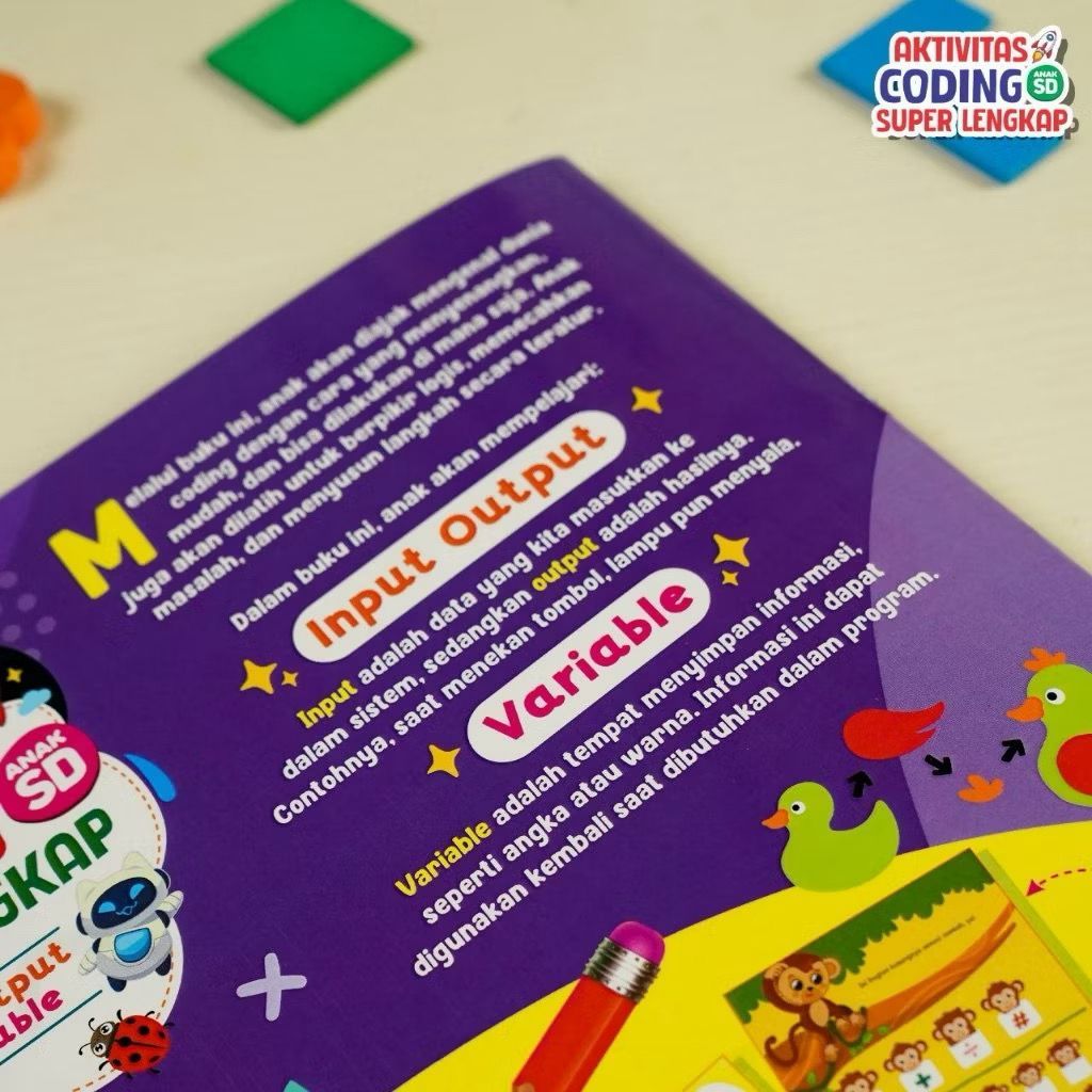 Jual Kaba Book - Buku paket aktivitas Coding super lengkap coding dasar ...