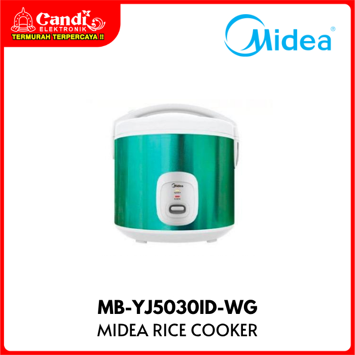 Jual MIDEA Rice Cooker Penanak Nasi 1,8 Liter Inner Pot Anti Lengket MB ...