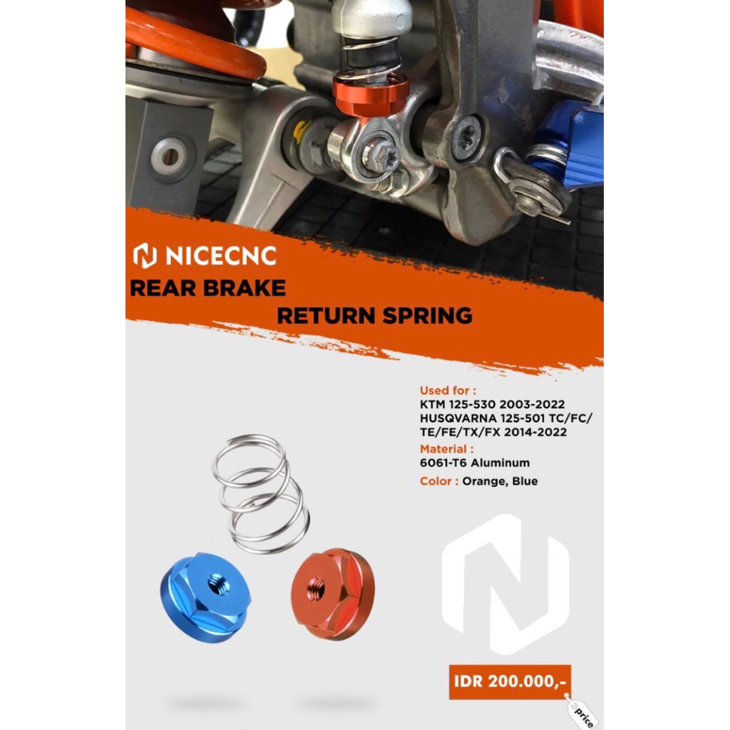 Jual rear brake return spring | Shopee Indonesia