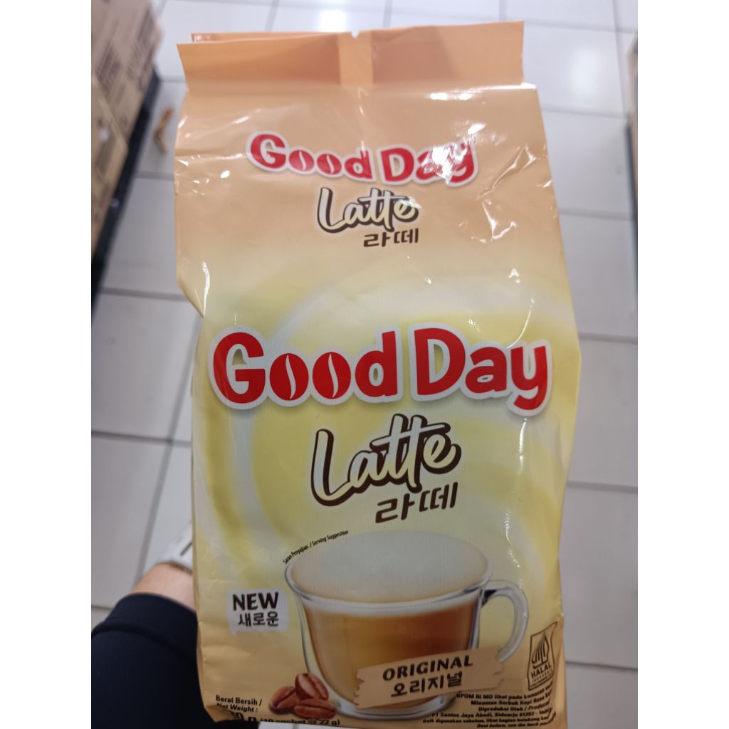 Jual GOOD DAY LATTE BUTTERSCOOTH & ORIGINAL 220G 10SACHETX22GRAM (HARGA ...