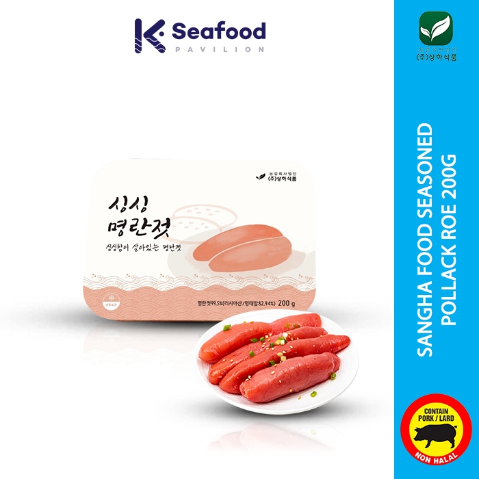 Jual SANGHA FOOD Seasoned Pollack Roe 200g | Shopee Indonesia
