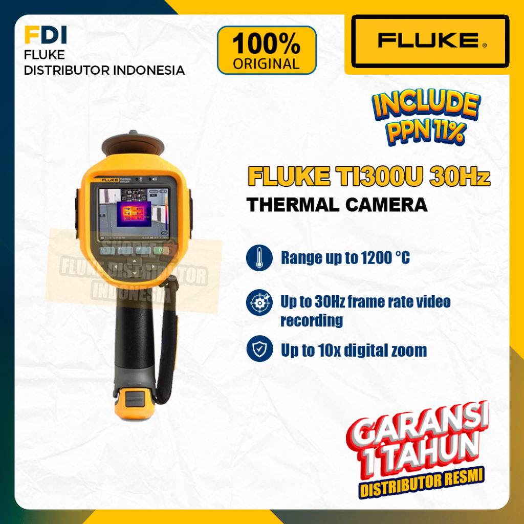 Jual Fluke Ti300U Thermal Imagers | Shopee Indonesia