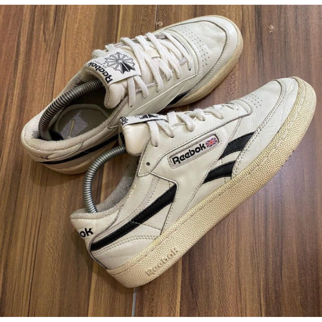 Jual reebok club c85 white black | Shopee Indonesia