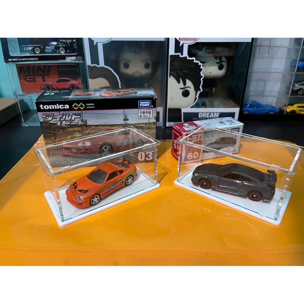 Jual Tomica Limited Supra MK4 FNF + R35 Nismo (Free Akrilik box ...
