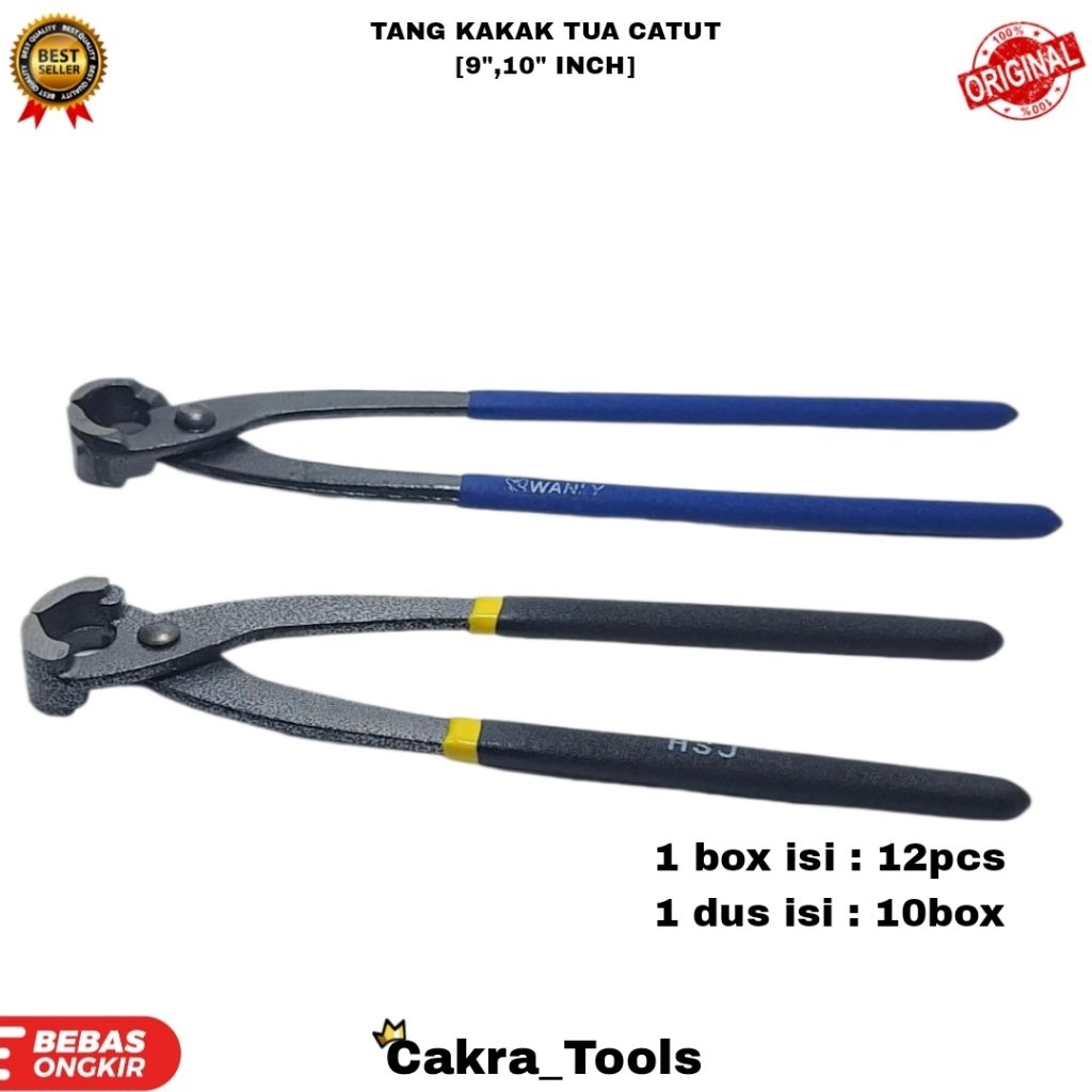 Jual TANG KAKAK TUA GEGEP CATUT TOWER PINCHER 9