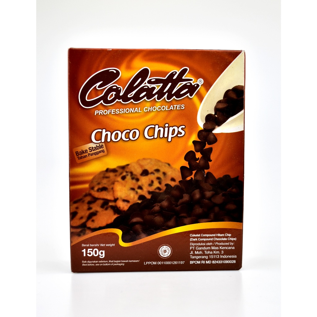 Jual Colatta Chocochips Box 150g | Shopee Indonesia