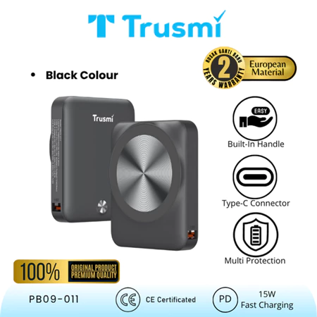 Powerbank 10000mAh PD22.5W ULTRA MINI MAGNETIC WIRELESS (15W)