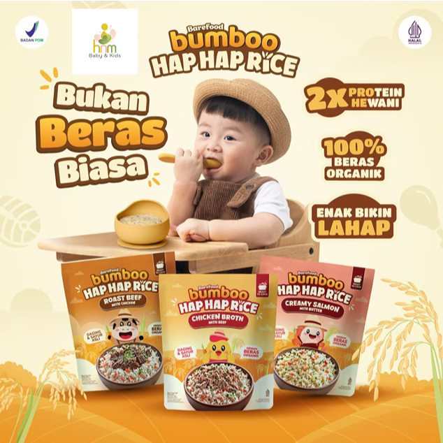 Jual Bumboo Hap Hap Rice 180gr | Shopee Indonesia