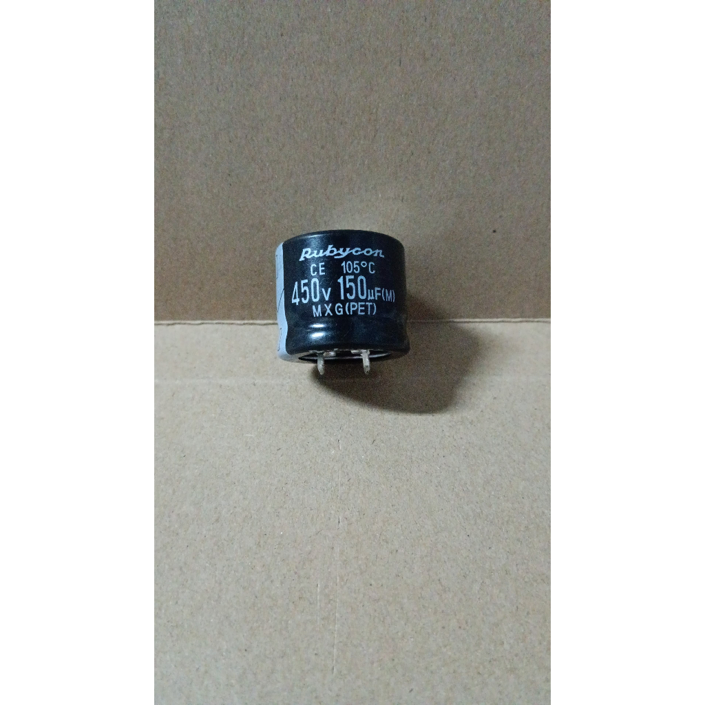 8 Condensatori Elettrolitici Teapo 150uF 450V Snap-In 25x40mm 105°C