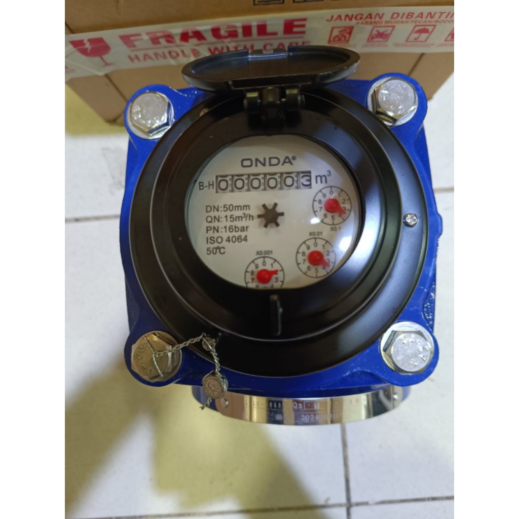 Jual Meteran Air 2 Inch / Water Meter ONDA Size 2 Inch DN 50mm Model ...