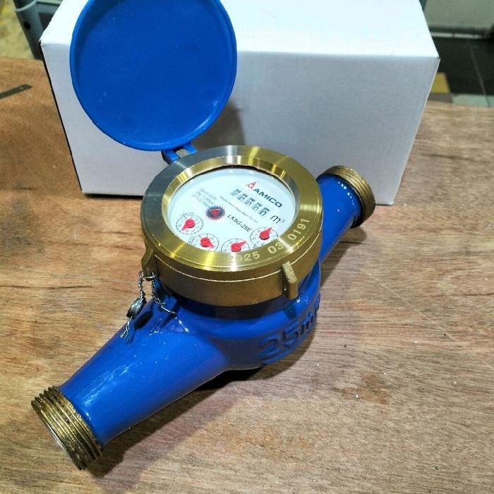 Jual Meteran air /Water meter AMICO size 1 inch DN25mm | Shopee Indonesia