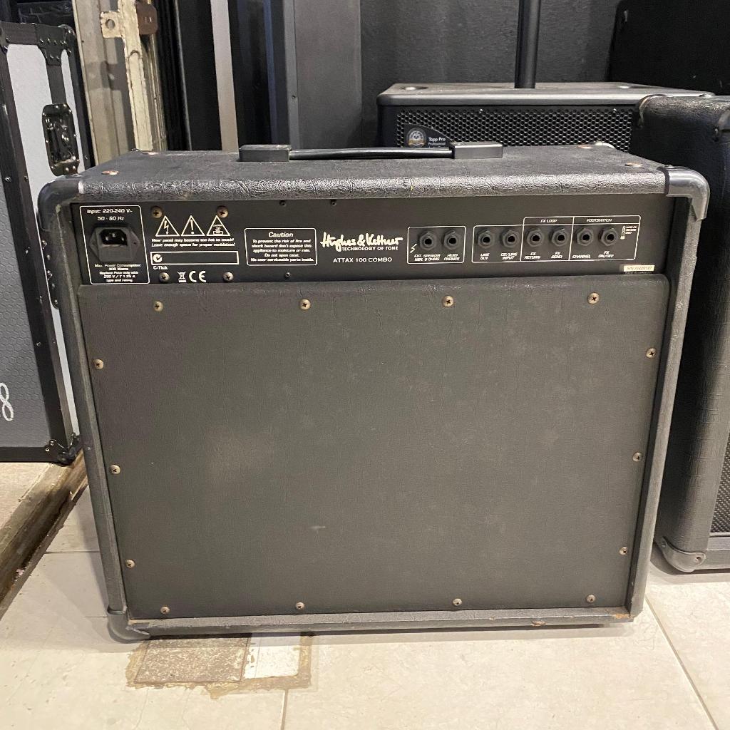 Jual AMPLIE GITAR COMBO HUGHES & KETTNER ATTAX 100 COMBO ORIGINAL ...