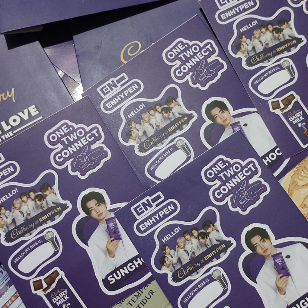 Jual Cadbury Enhypen sticker (Sunghoon) | Shopee Indonesia