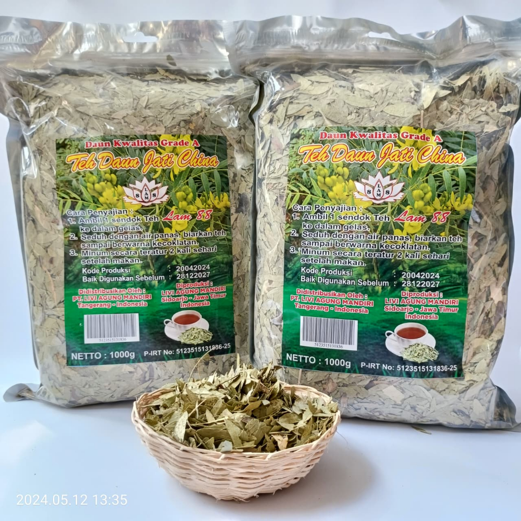 pelangsing teh jati cina