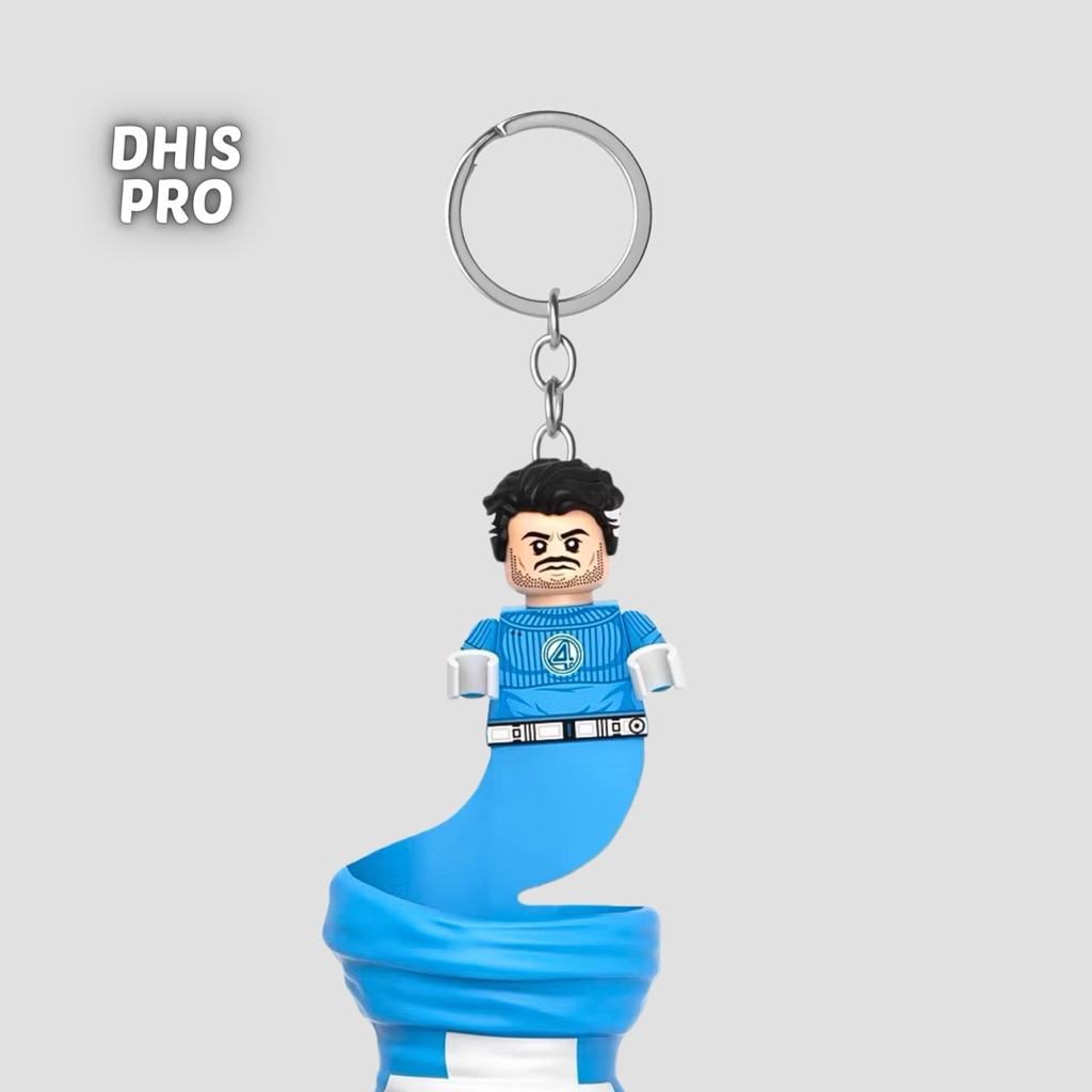 Jual Dhis Project Gantungan Kunci LEGO Minifigure Mister Fantastic Reed