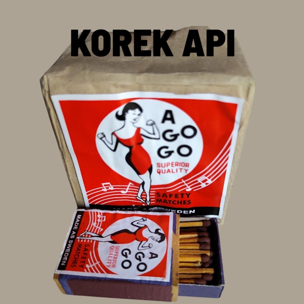 Jual KOREK KAYU / korek api Agogo 1 pak isi 10 pcs | Shopee Indonesia