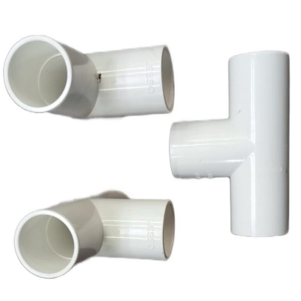 Jual Tee LESSO Pendek 20 mm Pipa Konduit Conduit | Shopee Indonesia