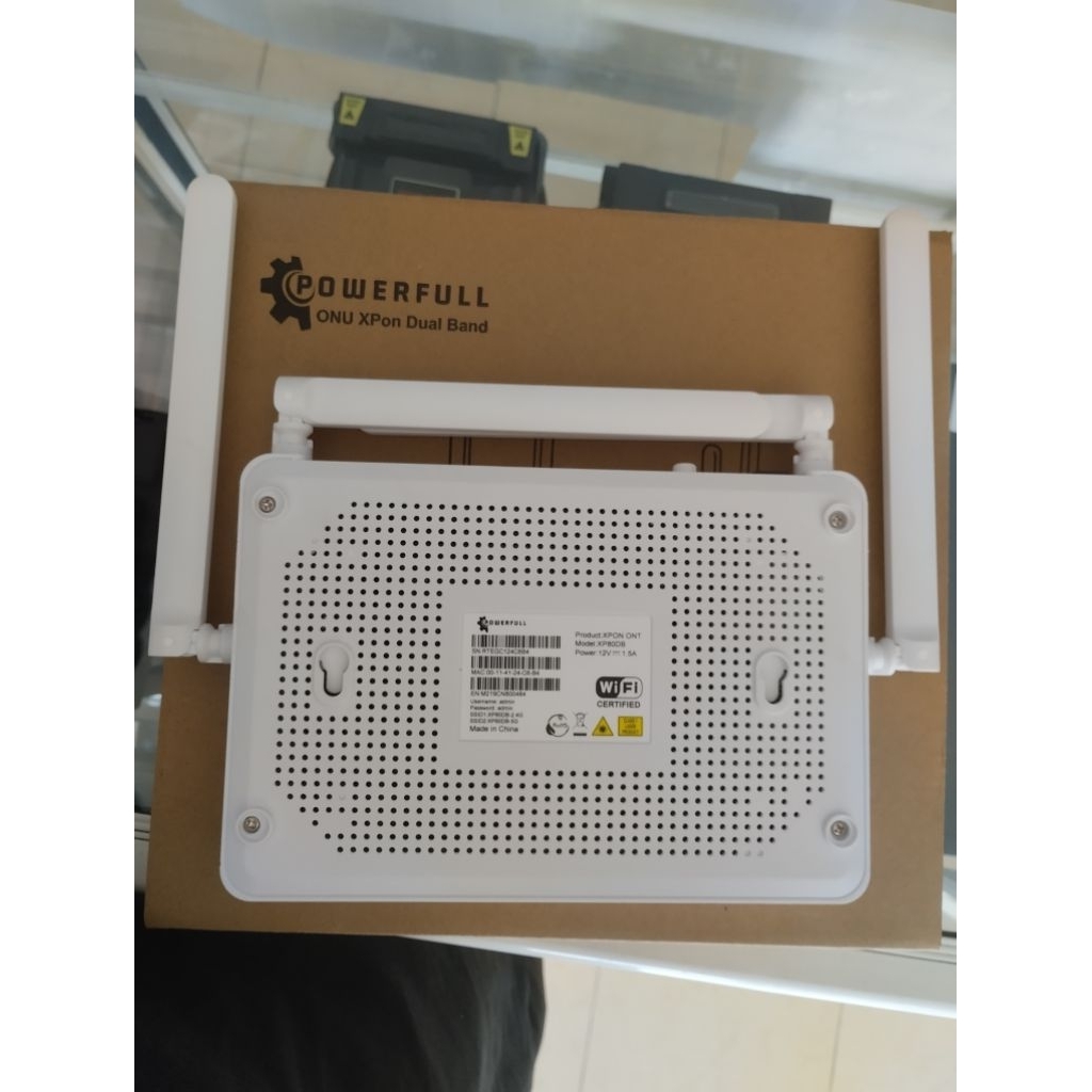 Jual [TERLARIS] MODEM XPON POWERFULL XP80DB DUALBAND 2.5/5.0G BARU ...
