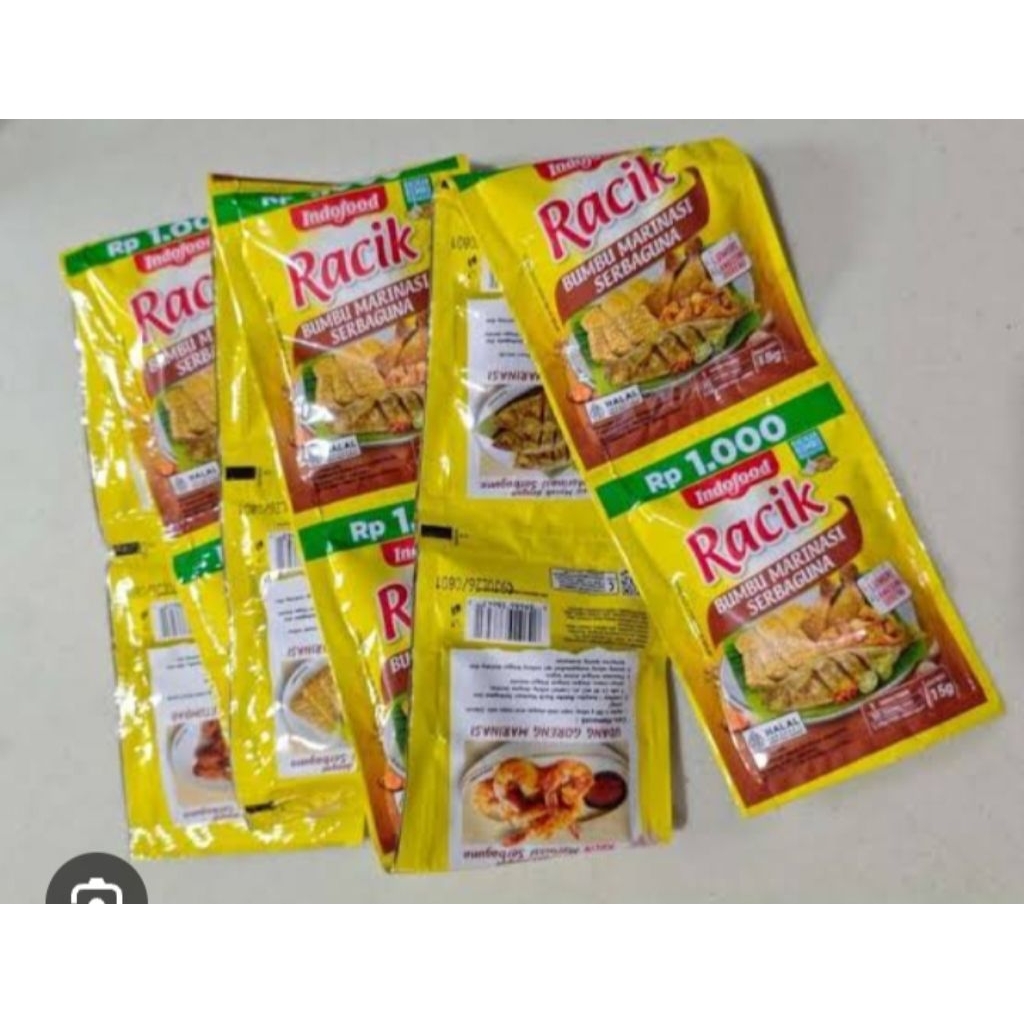 Jual Indofood racik bumbu marinasi serbaguna (1rncng/10pcs) | Shopee ...